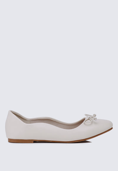 Dorra Comfy Ballerina In Beige