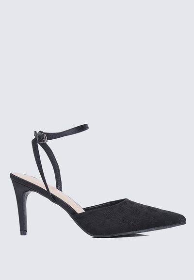 Lilian Comfy Heels In Black