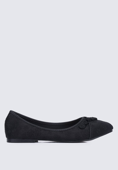 Chuyee Comfy Ballerina In Black