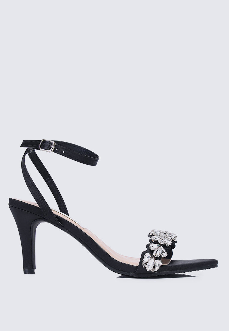 Liliana Comfy Heels In Black