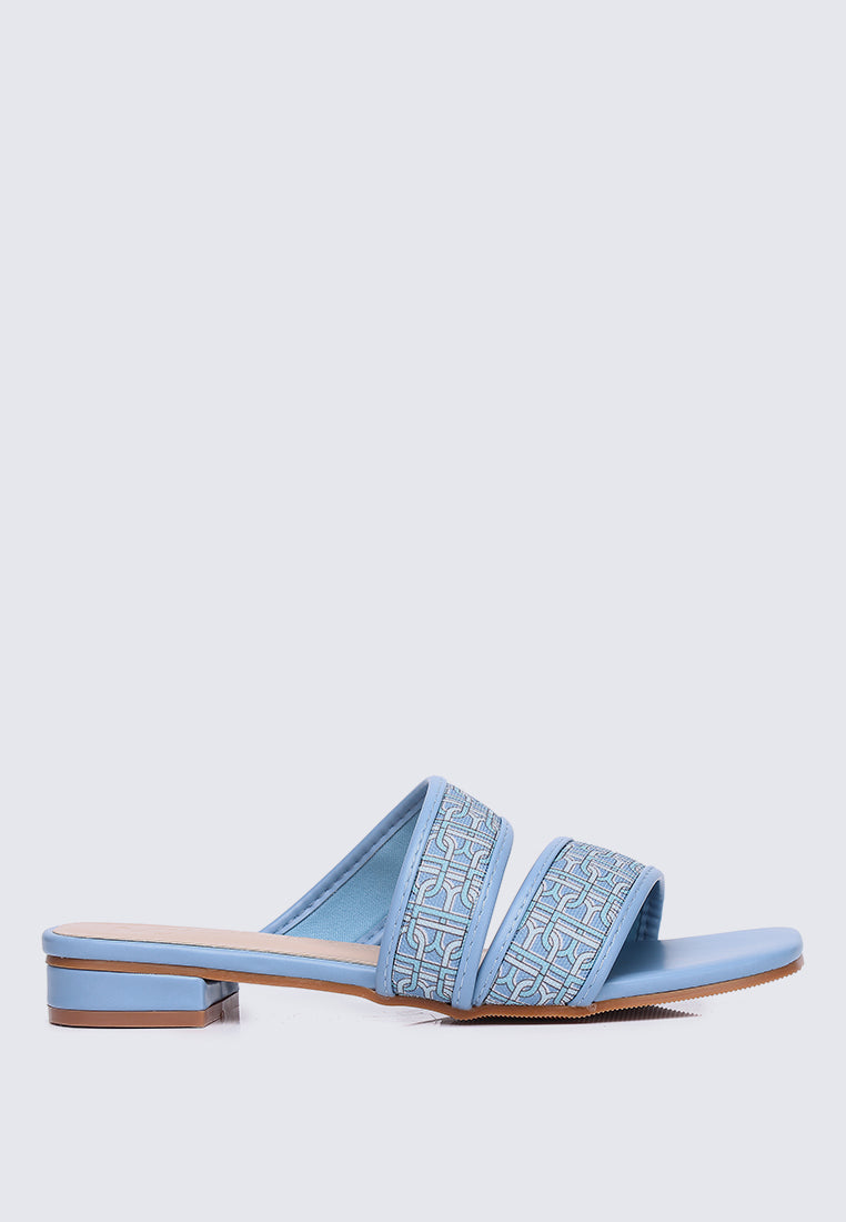 Myra Comfy Sandals In Blue