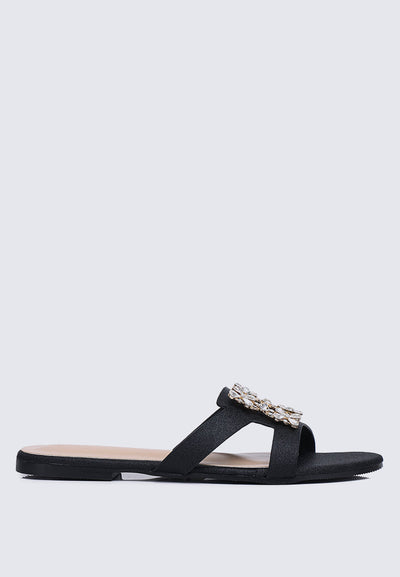 Jenny Comfy Sandals In Black