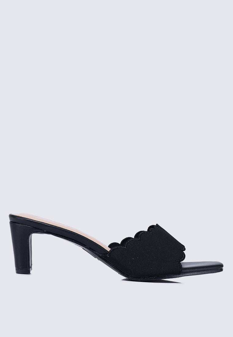 Carmen Comfy Heels In Midnight