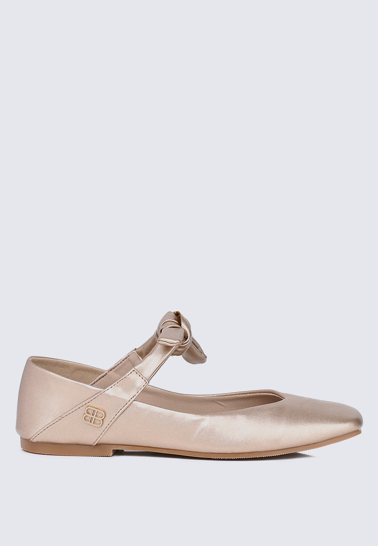 Brenee Comfy Ballerina In Rose Gold