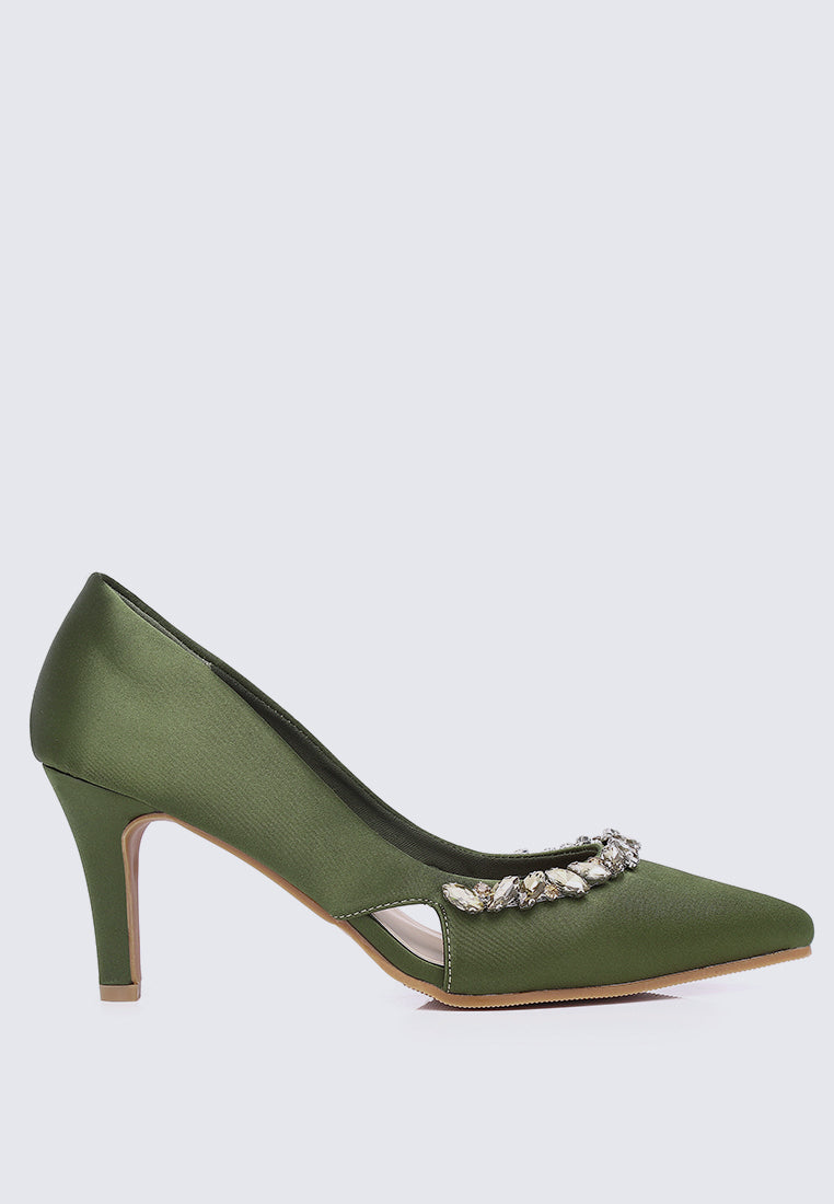 Gisele Comfy Pumps In Olive