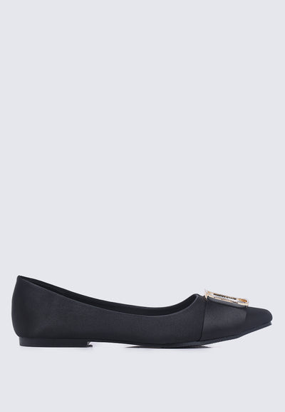 Emilie Comfy Ballerina In Black