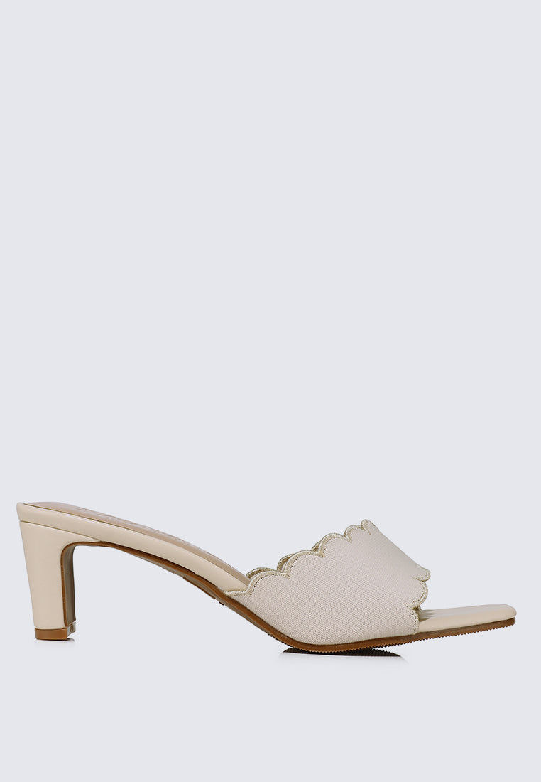 Carmen Comfy Heels In Nude