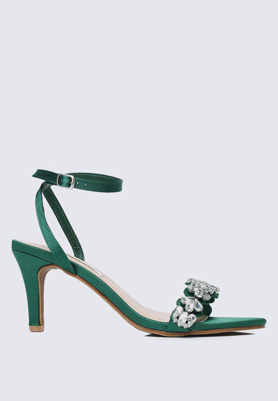 Liliana Comfy Heels In Green