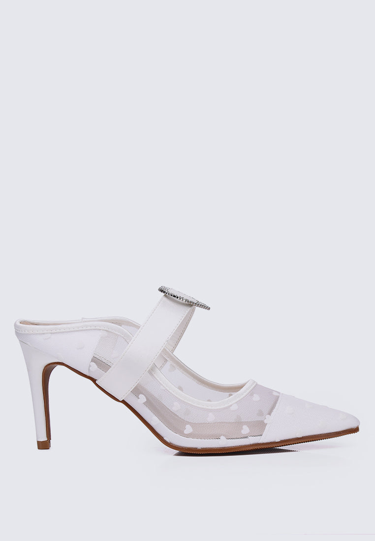 My Beloved Comfy Mules In White
