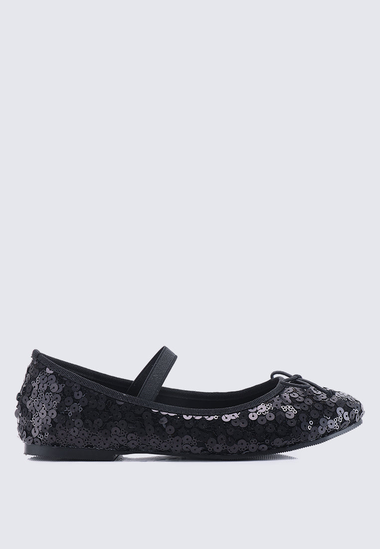 Emerson Comfy Ballerina In Black