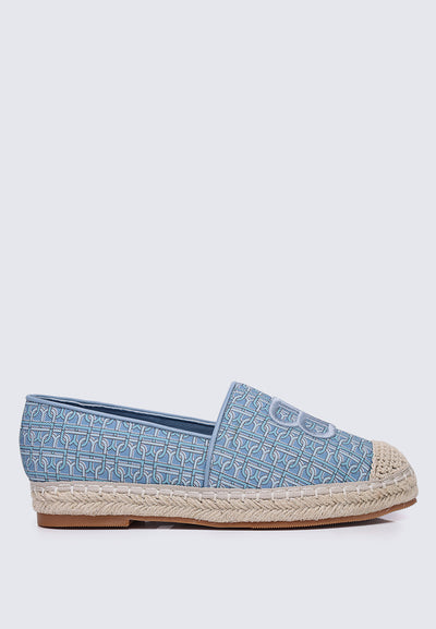 Maci Comfy Espadrilles In Blue