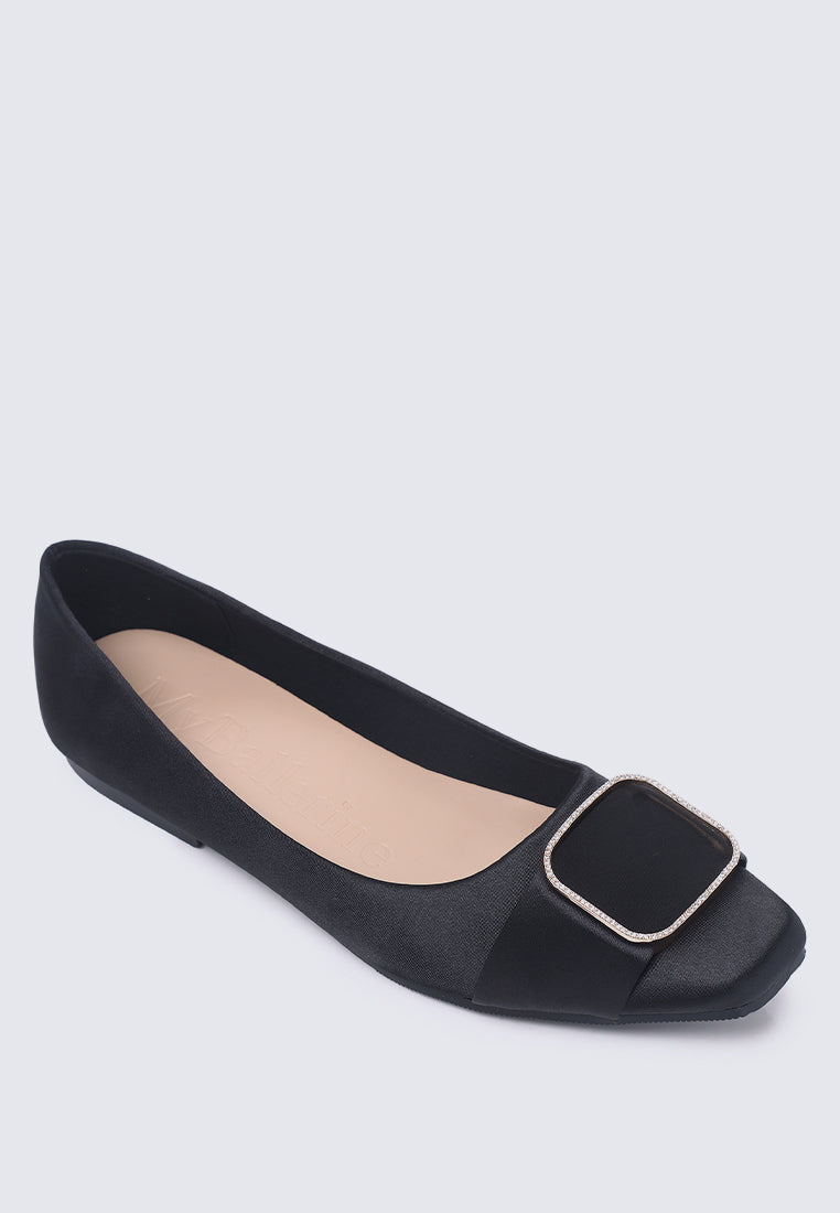 Emilie Comfy Ballerina In Black