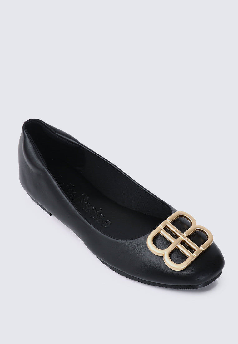 Brenda Comfy Ballerina Black