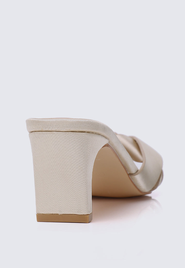 Anne Comfy Heels In Nude