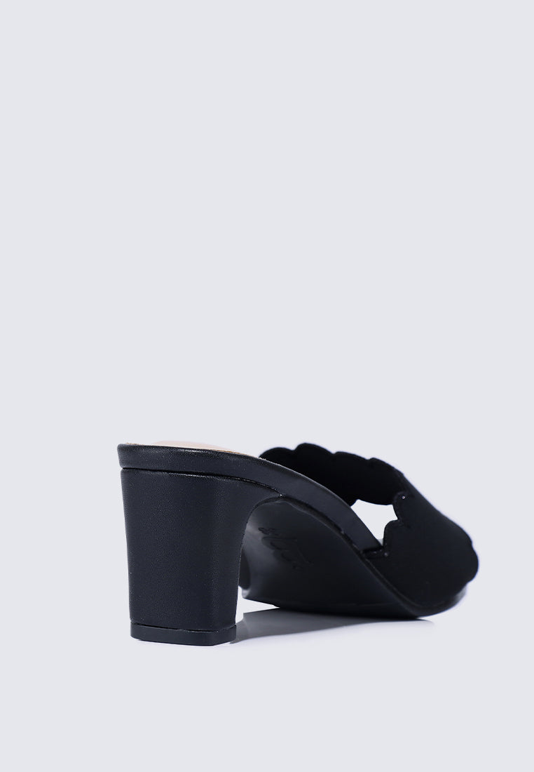 Carmen Comfy Heels In Midnight