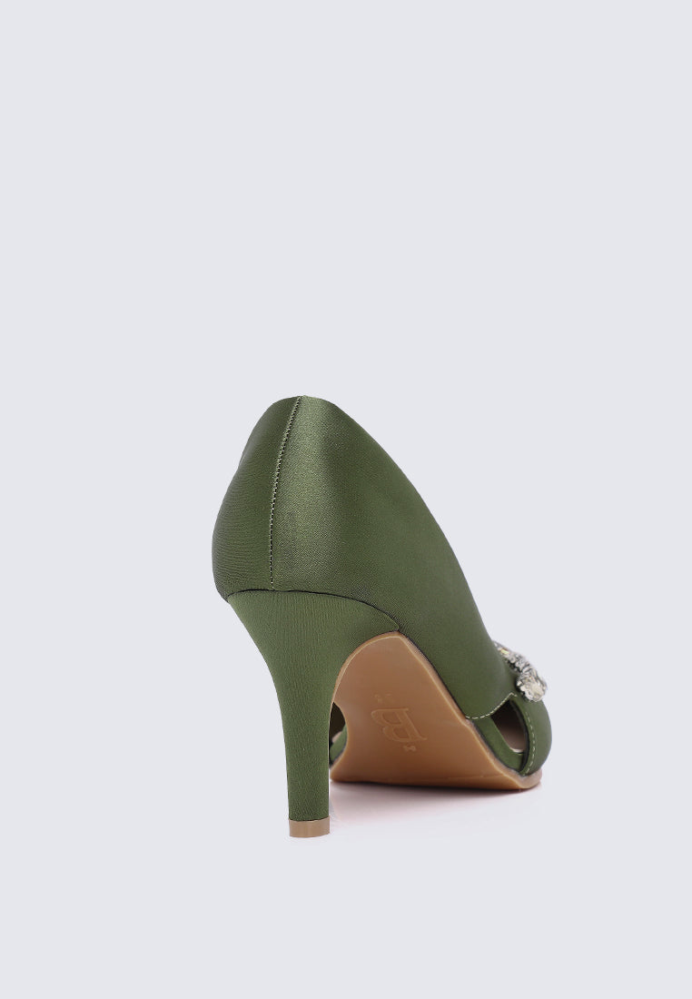 Gisele Comfy Pumps In Olive