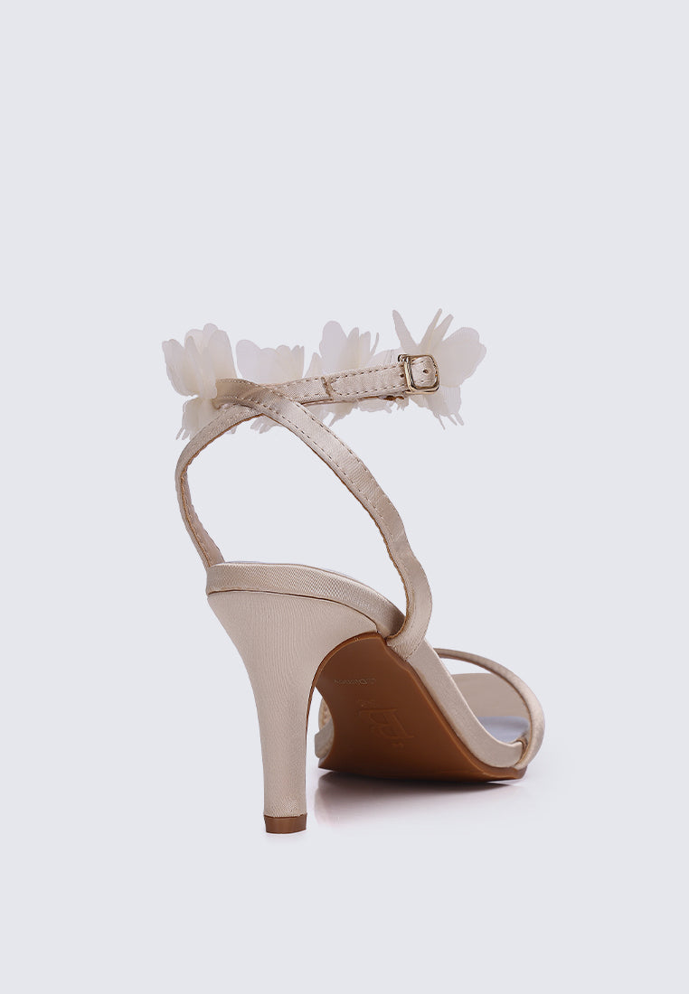 Dreaming of Dancing Comfy Heels In Champagne