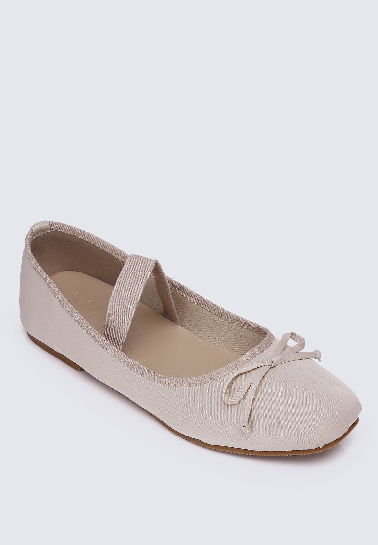 Eleanee Comfy Ballerina In Nude