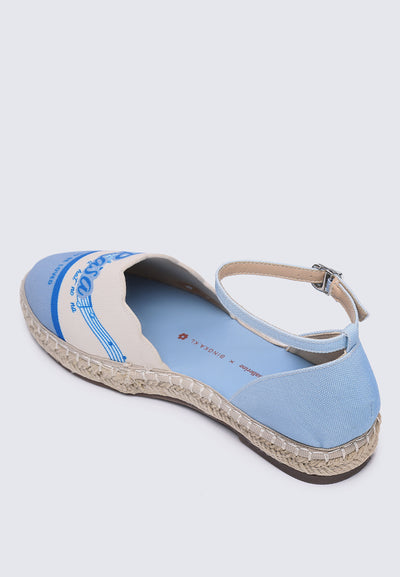 Rasa Sayang Comfy Espadrilles In Blue