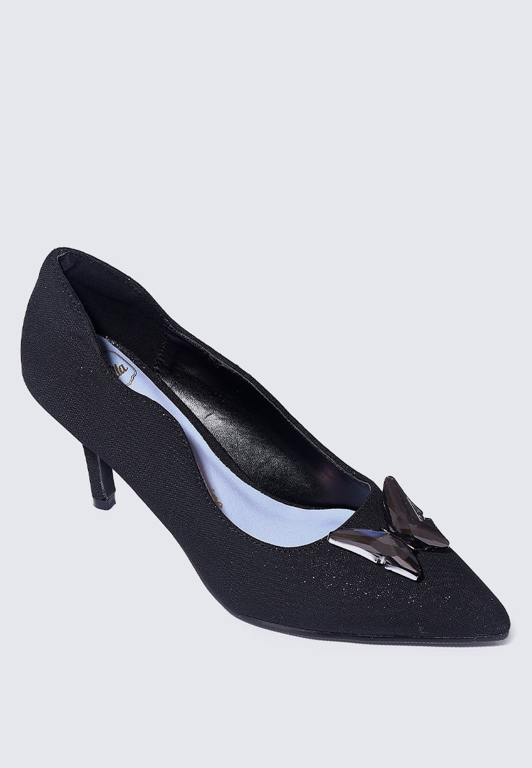 Fairytale Fantasy Comfy Pumps In Black