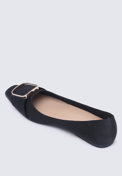 Emilie Comfy Ballerina In Black