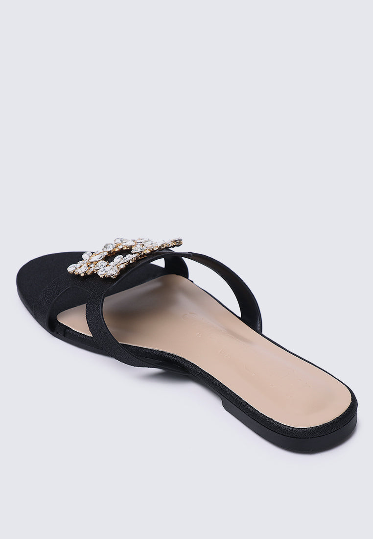 Jenny Comfy Sandals In Black