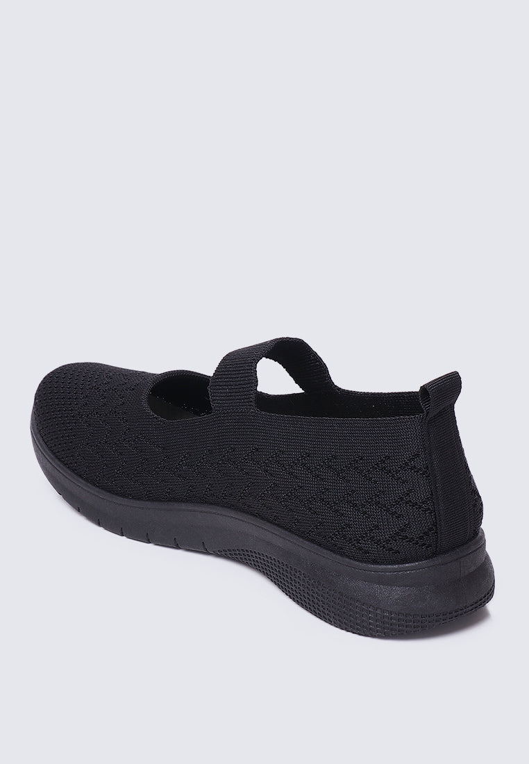 My Steps Comfy Sneakers In Black