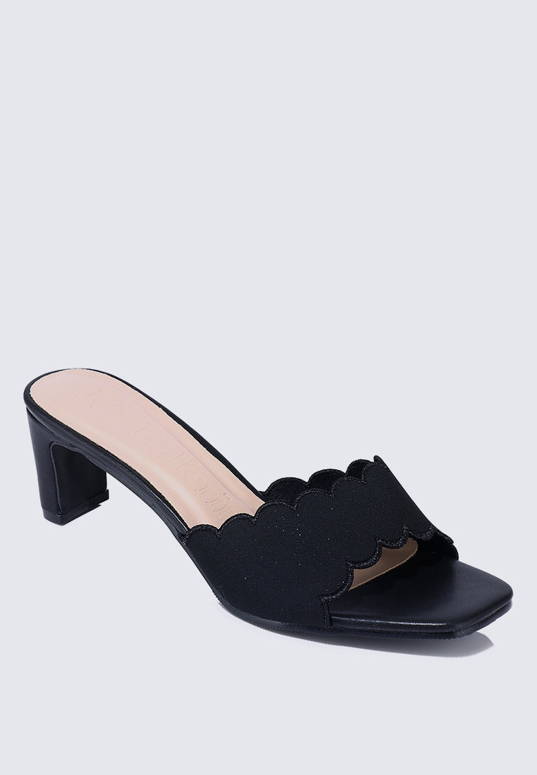 Carmen Comfy Heels In Midnight