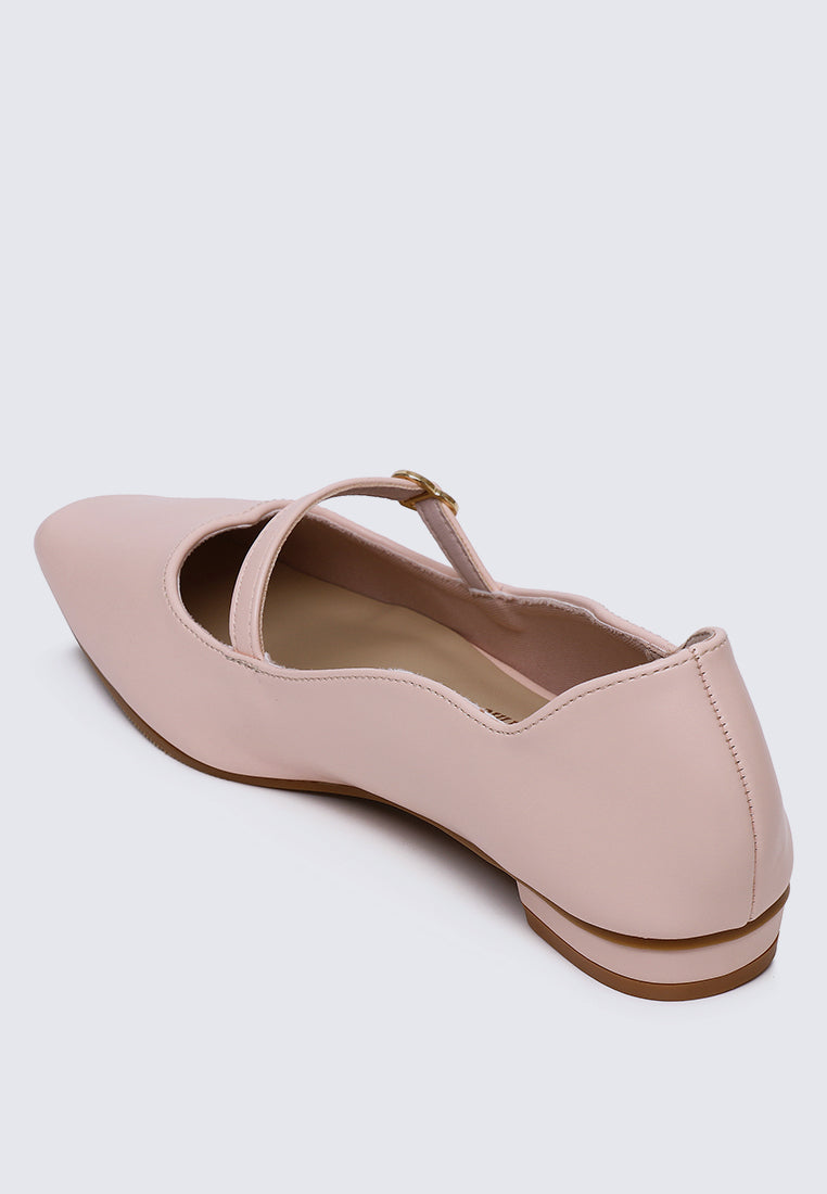 Romans' Cupid Comfy Ballerina In Pink