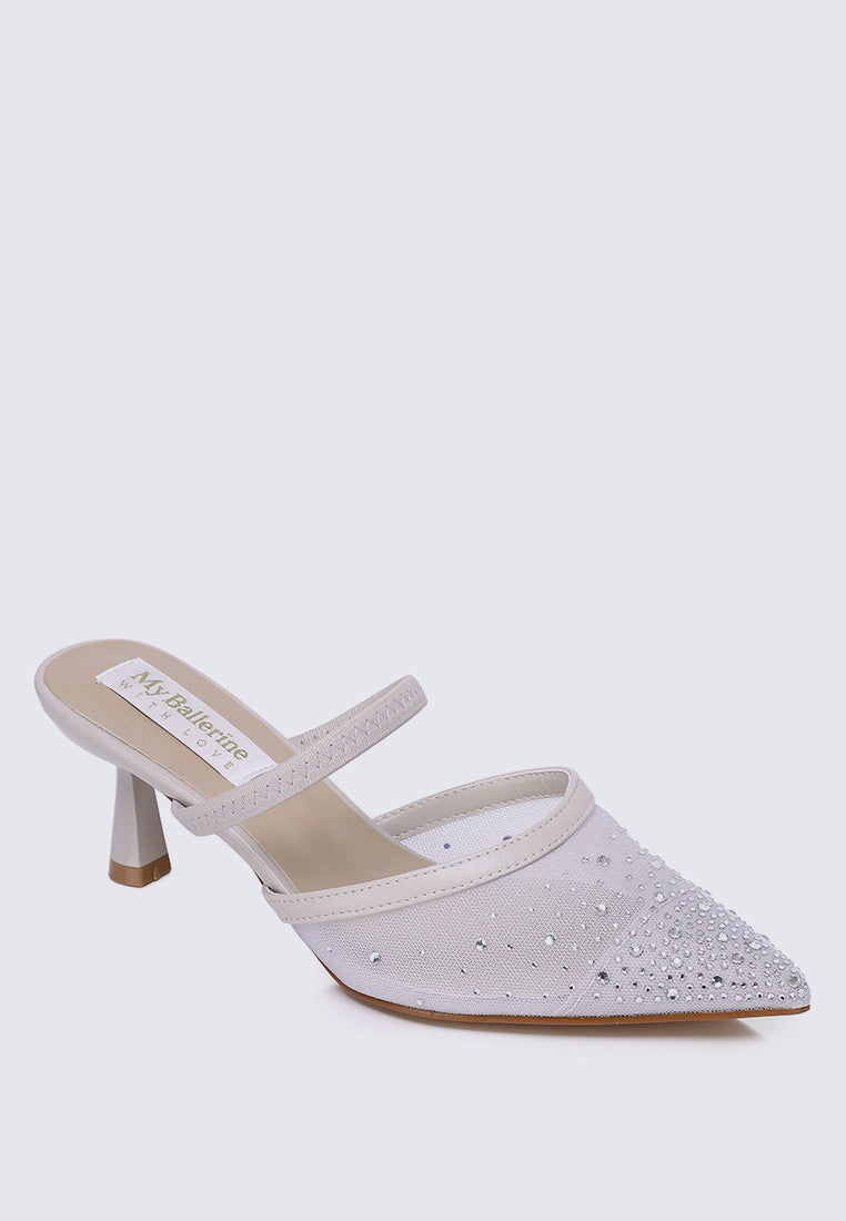 Amelia Comfy Heels In Lilac