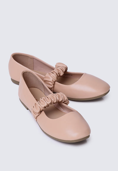 Jojo Comfy Ballerina  In Nude