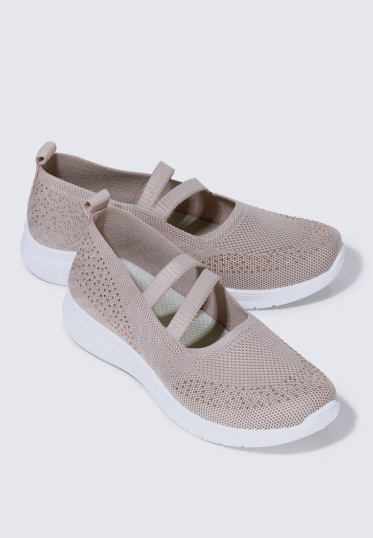 Gentle Walk Comfy Sneakers In Pink