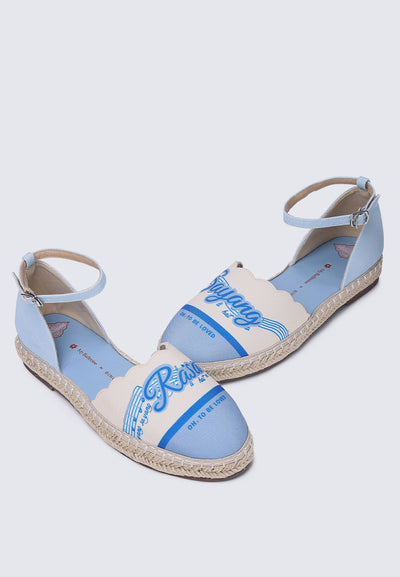 Rasa Sayang Comfy Espadrilles In Blue