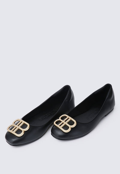 Brenda Comfy Ballerina Black