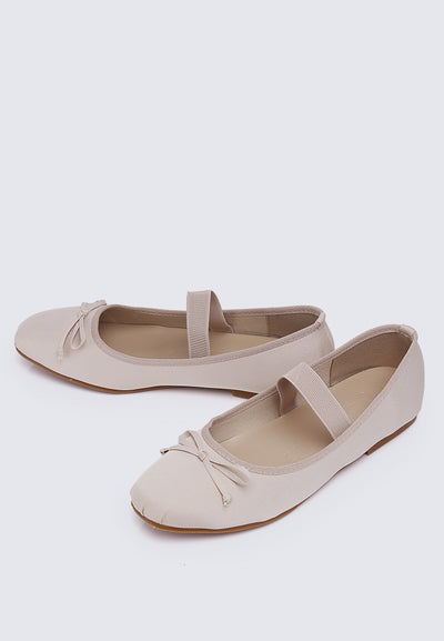 Eleanee Comfy Ballerina In Nude