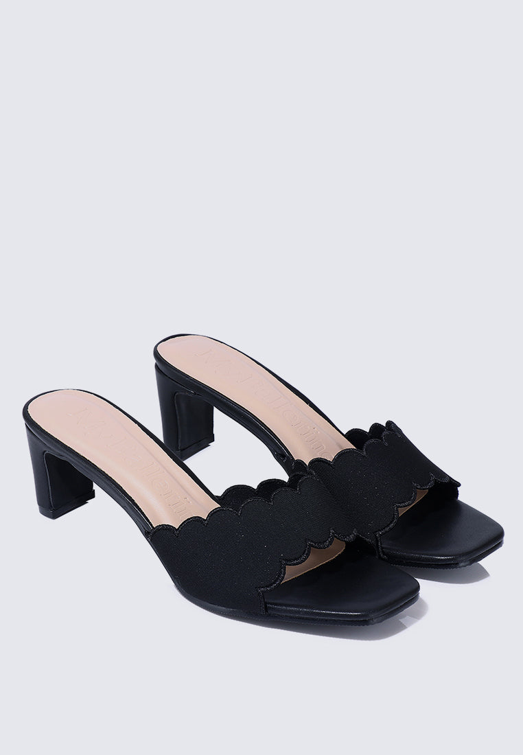 Carmen Comfy Heels In Midnight