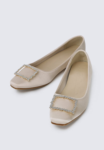 Elsa Comfy Ballerina In Champagne