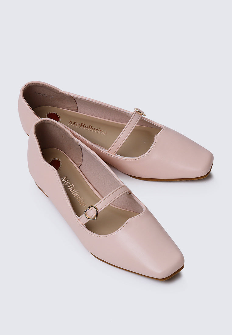 Romans' Cupid Comfy Ballerina In Pink