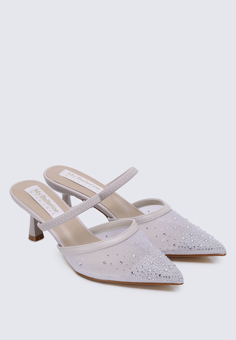 Amelia Comfy Heels In Lilac