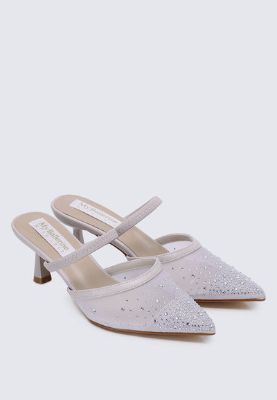 Amelia Comfy Heels In Lilac