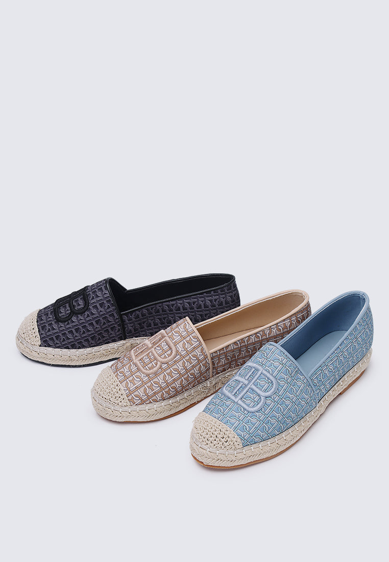 Maci Comfy Espadrilles In Blue