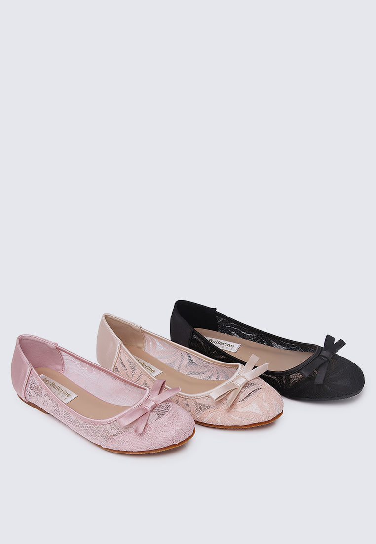 Cecelia Comfy Ballerina In Pink