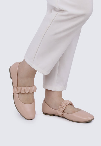 Jojo Comfy Ballerina  In Nude