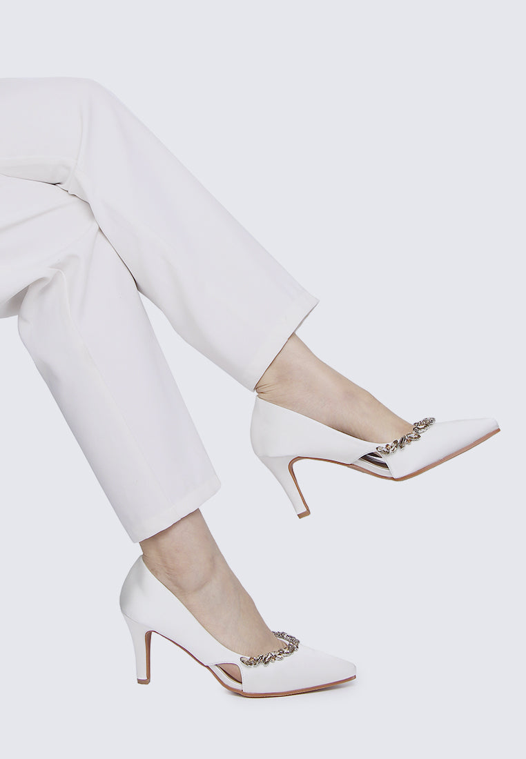 Gisele Comfy Pumps In Ivory