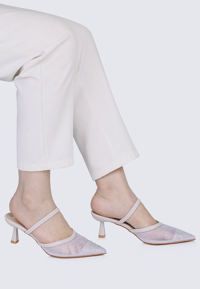 Amelia Comfy Heels In Lilac