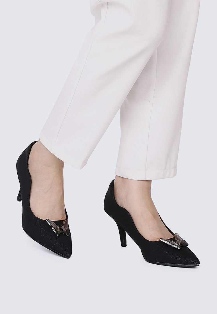 Fairytale Fantasy Comfy Pumps In Black