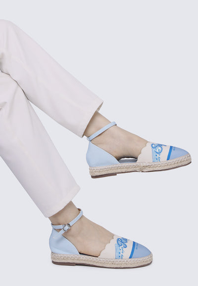 Rasa Sayang Comfy Espadrilles In Blue