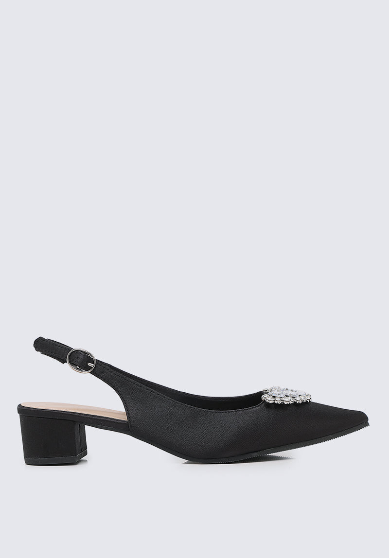 Esme Comfy Heels In Black