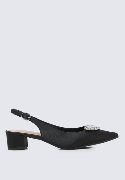 Esme Comfy Heels In Black