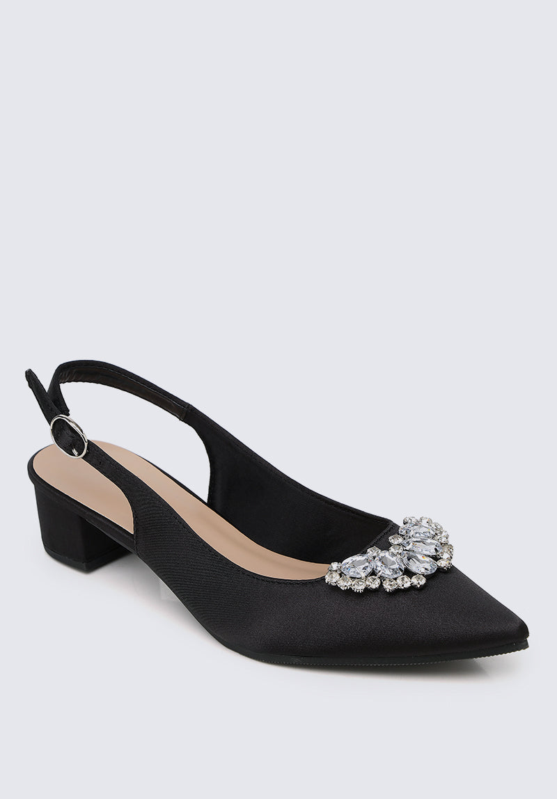 Esme Comfy Heels In Black